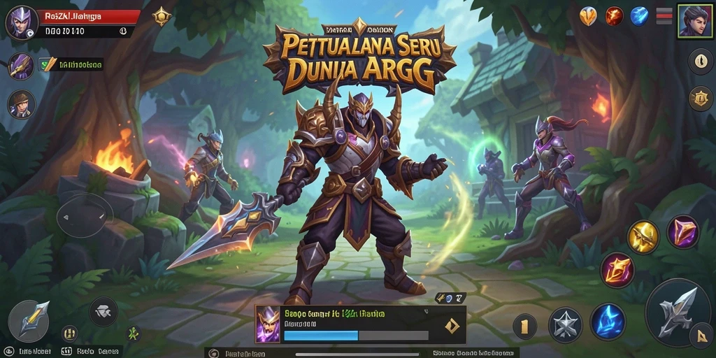Tampilan gameplay ARPG yang mendebarkan dan penuh aksi.