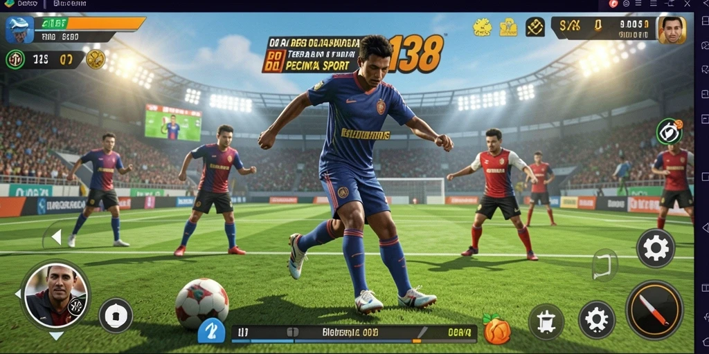 Tampilan gameplay seru penuh aksi dalam BOS138.