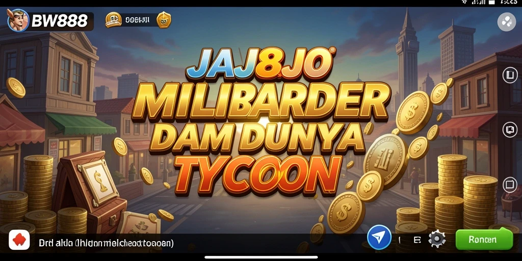 Gameplay BW888 yang seru dan menantang dunia bisnis.