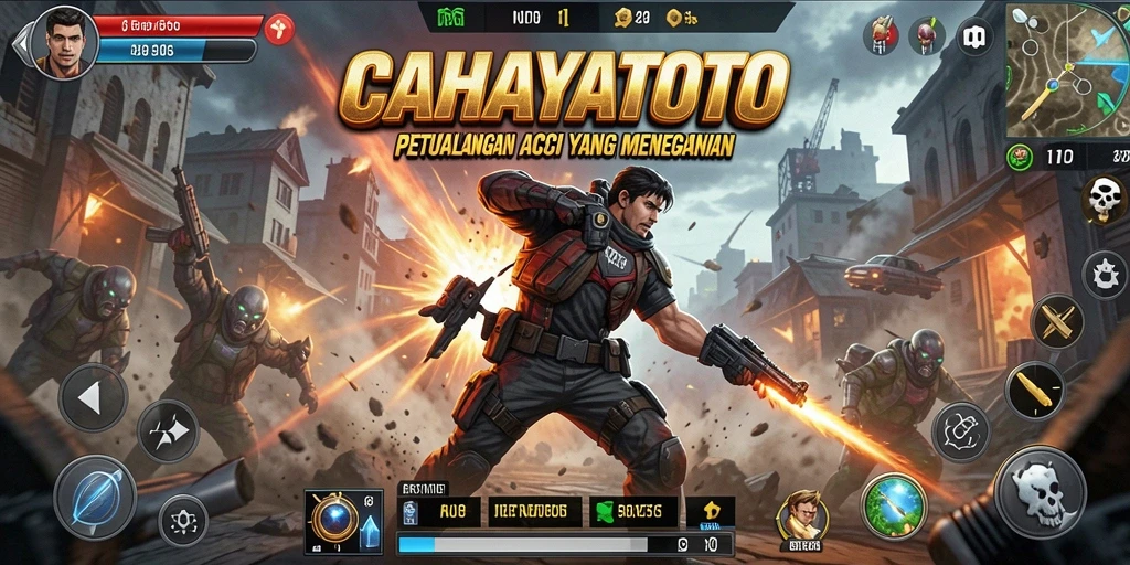 Gameplay seru CAHAYATOTO dengan aksi menegangkan.