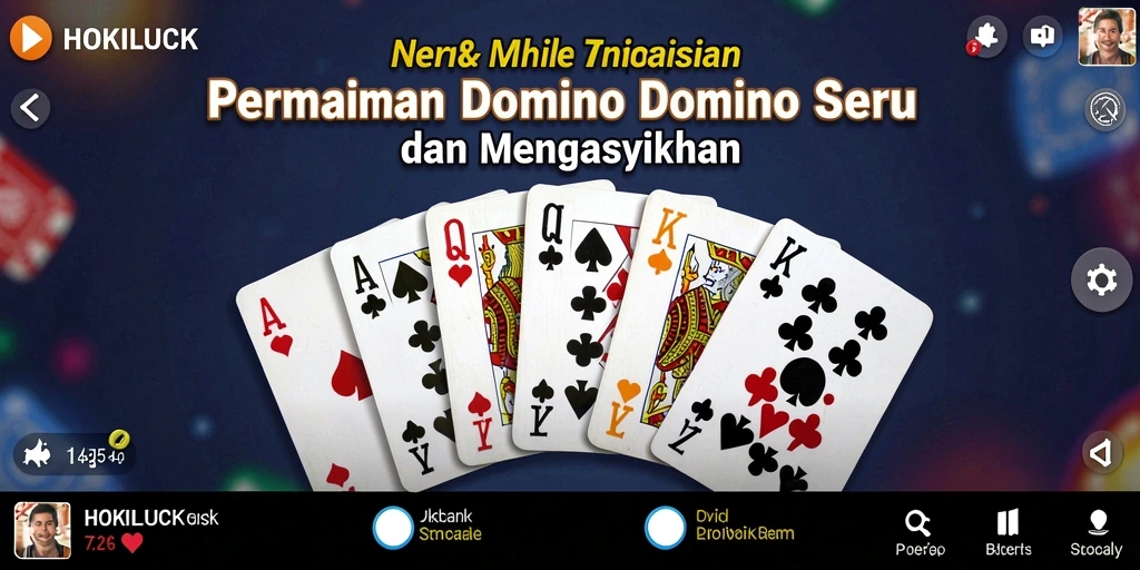 Tampilan gameplay seru dari HOKILUCK dengan pemain yang antusias.