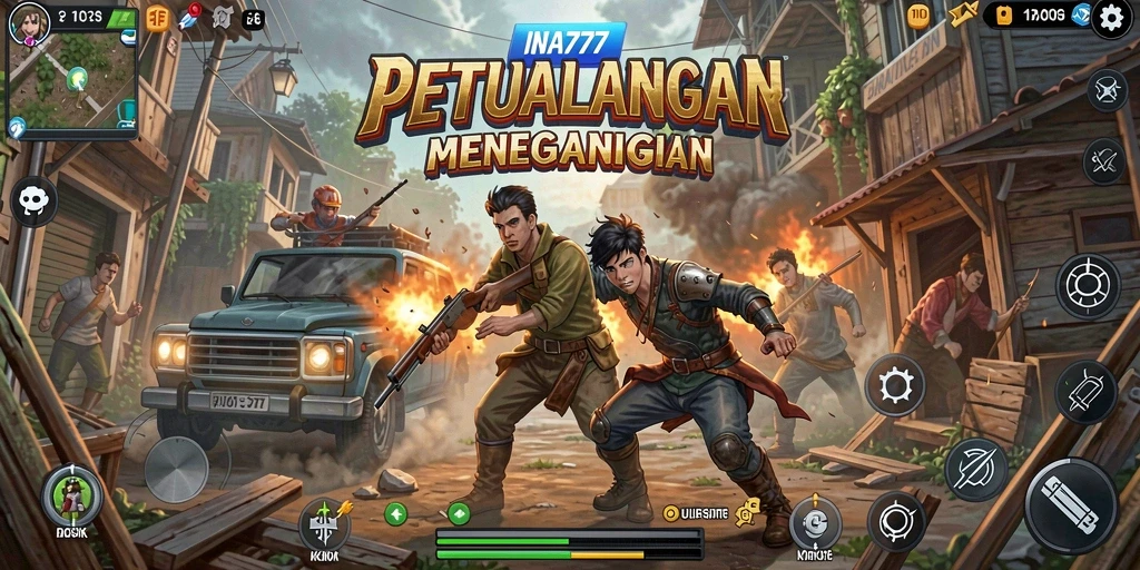 Gameplay <strong>INA777</strong> penuh petualangan menarik dan tantangan seru.