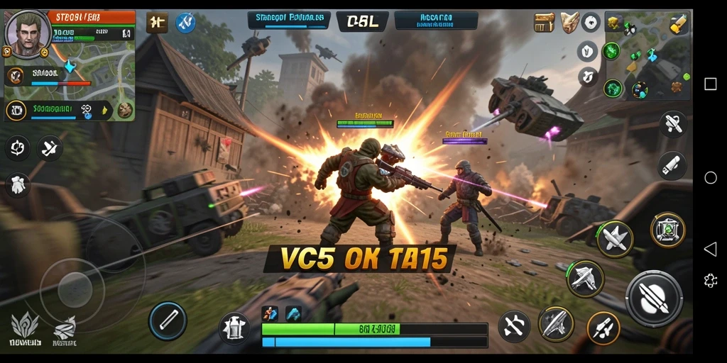 Gameplay yang mendebarkan dengan strategi menantang.